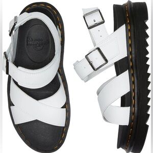 Dr. Martens Voss II Hydro Leather Strap Sandals – Size 7